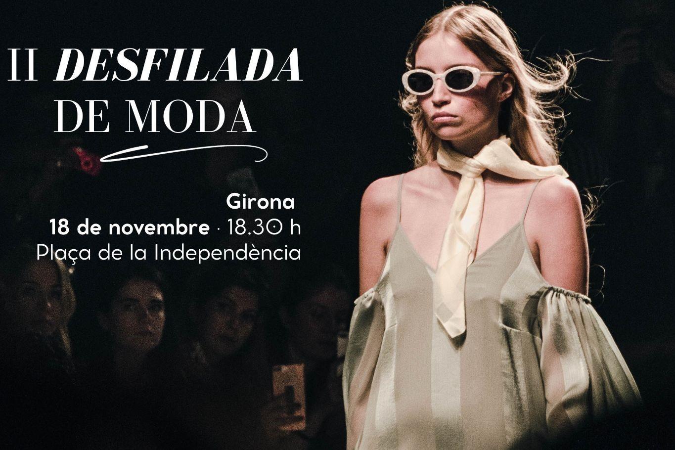 Cartell anunci de la II Desfilada de moda