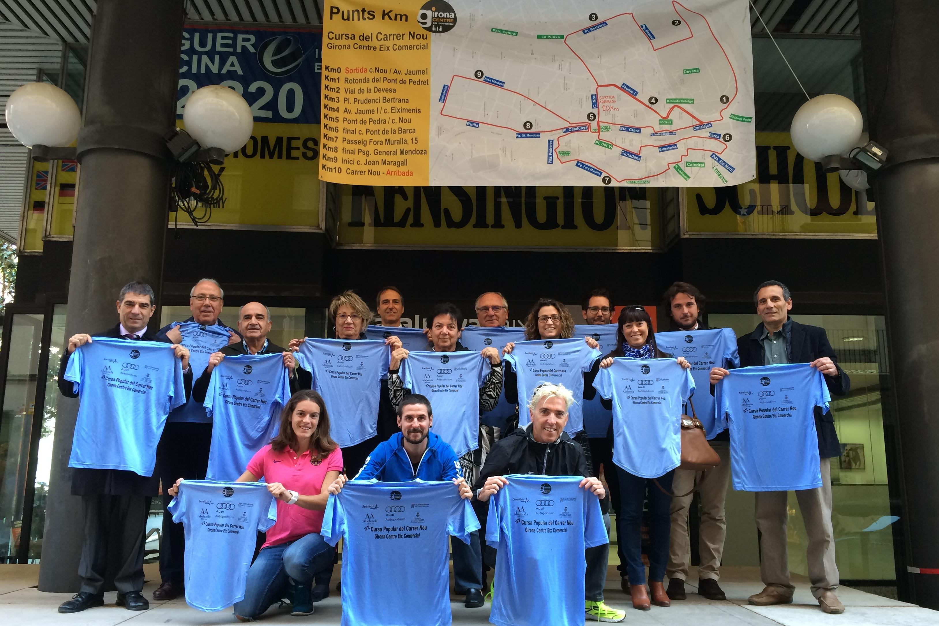 Atletes i corredors de primera se sumen a la XXXVII edició de la cursa popular del carrer Nou de Girona