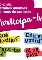 Participa en el concurs "Paraules amables i formes de cortesia" i guanya xecs regal de 30, 60 i 100 euros!